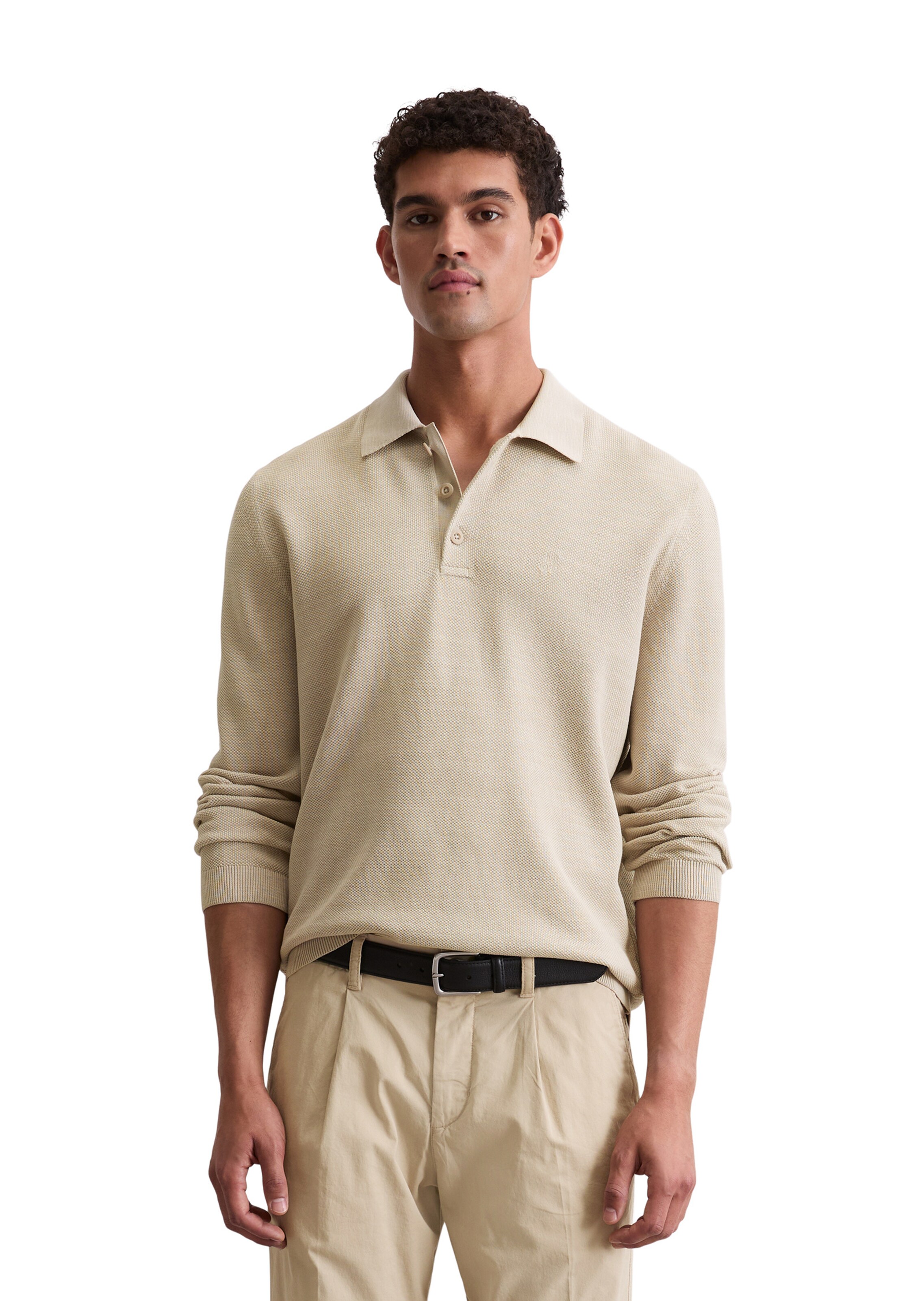 Marc O'Polo Sweater in Beige: front