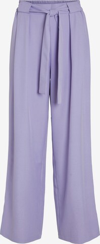VILA Wide leg Trousers 'Scarly' in Purple: front