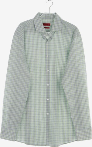 HUGO Button Up Shirt in L in Green: front