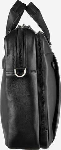 Braun Büffel Document Bag in Black