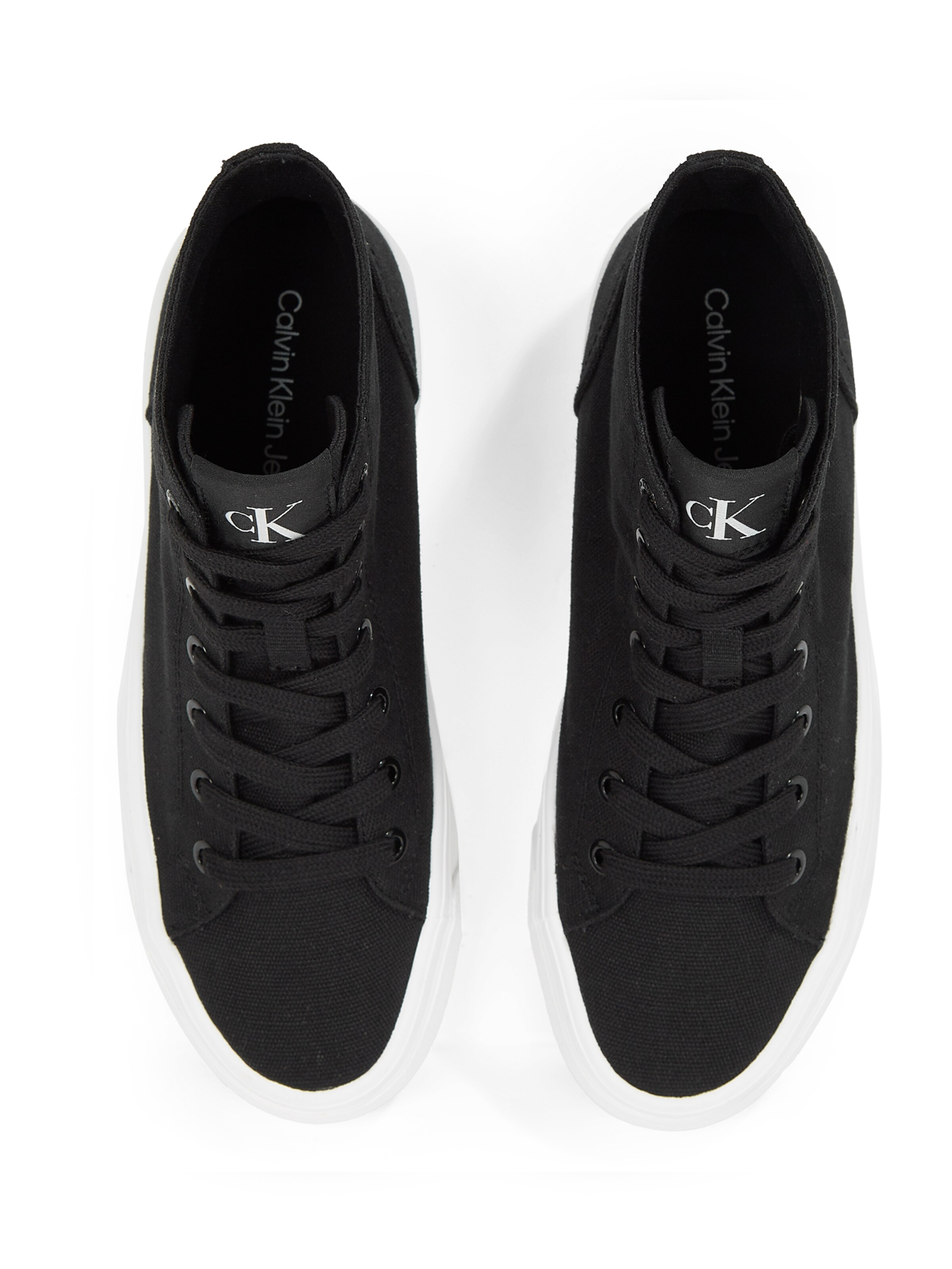 Sneaker alta di Calvin Klein in nero