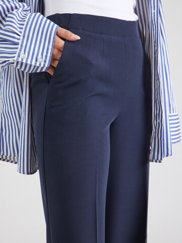 Wide Leg Pantalon à plis 'Nelli' modström en bleu