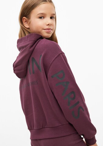 s.Oliver Sweatshirt i röd: framsida