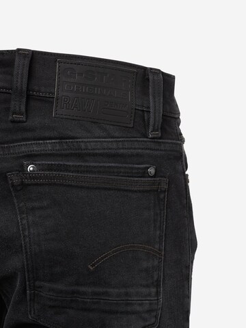 juoda G-Star RAW Prigludęs Džinsai 'Lancet'