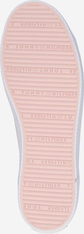 Baskets basses 'Enamel' TOMMY HILFIGER en rose