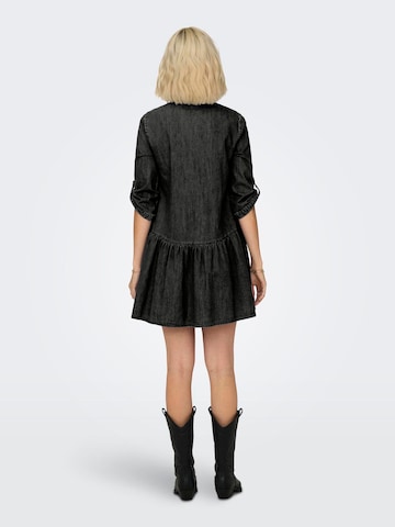 ONLY - Vestido camisero 'Chicago' en negro