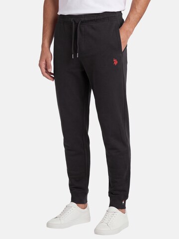 U.S. POLO ASSN. Tapered Hose in Schwarz: Vorderseite
