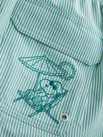 Shorts de bain 'Snoopy' Next en vert