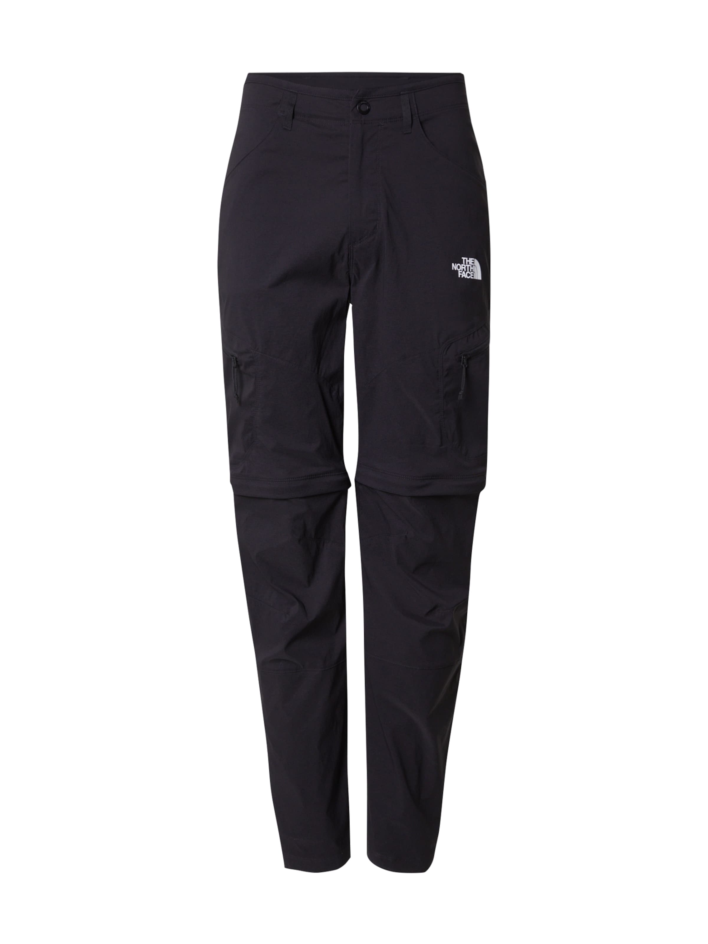 THE NORTH FACE Tapered Outdoorhose 'EXPLORATION' in Schwarz: Vorderseite