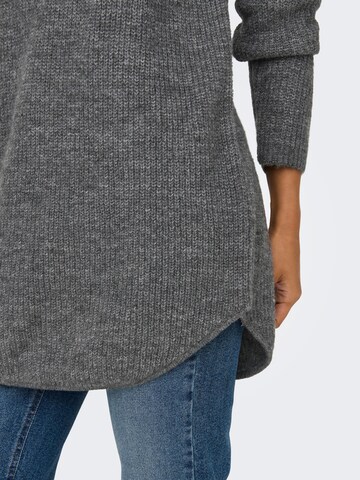 JDY Sweater 'DREA' in Grey