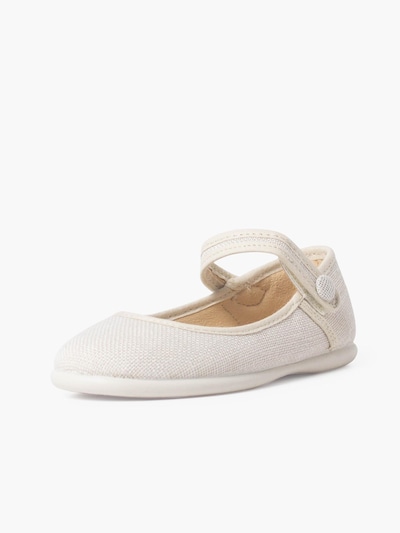 Pisamonas Ballerines en 26 en écru, Vue avec produit