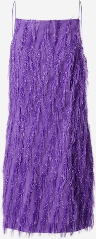 Just Cavalli Cocktail Dress in Purple: front