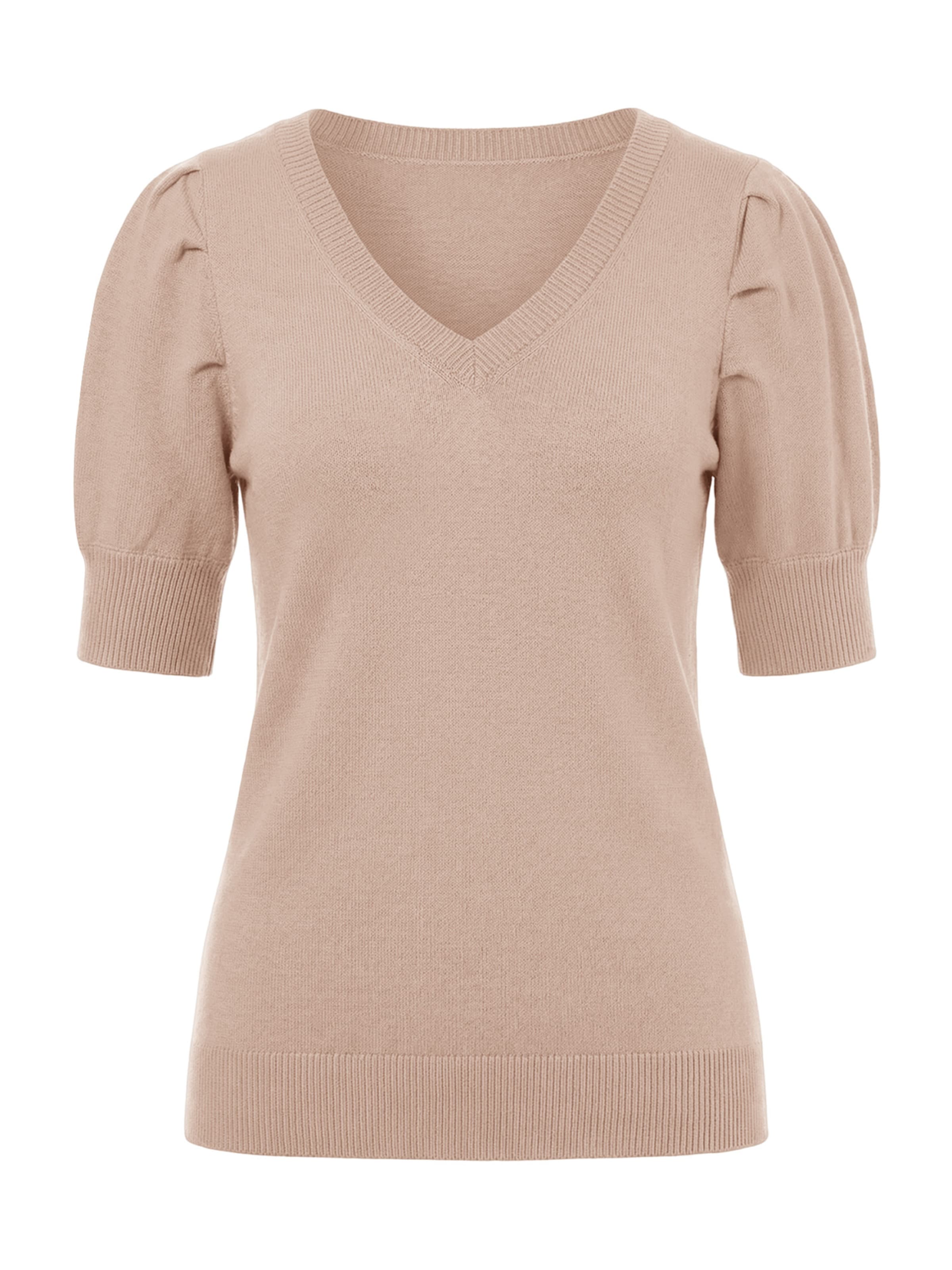 Pullover di Imily Bela in beige: frontale