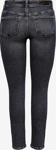 Only Petite Slimfit Jeans 'SUI' in Zwart