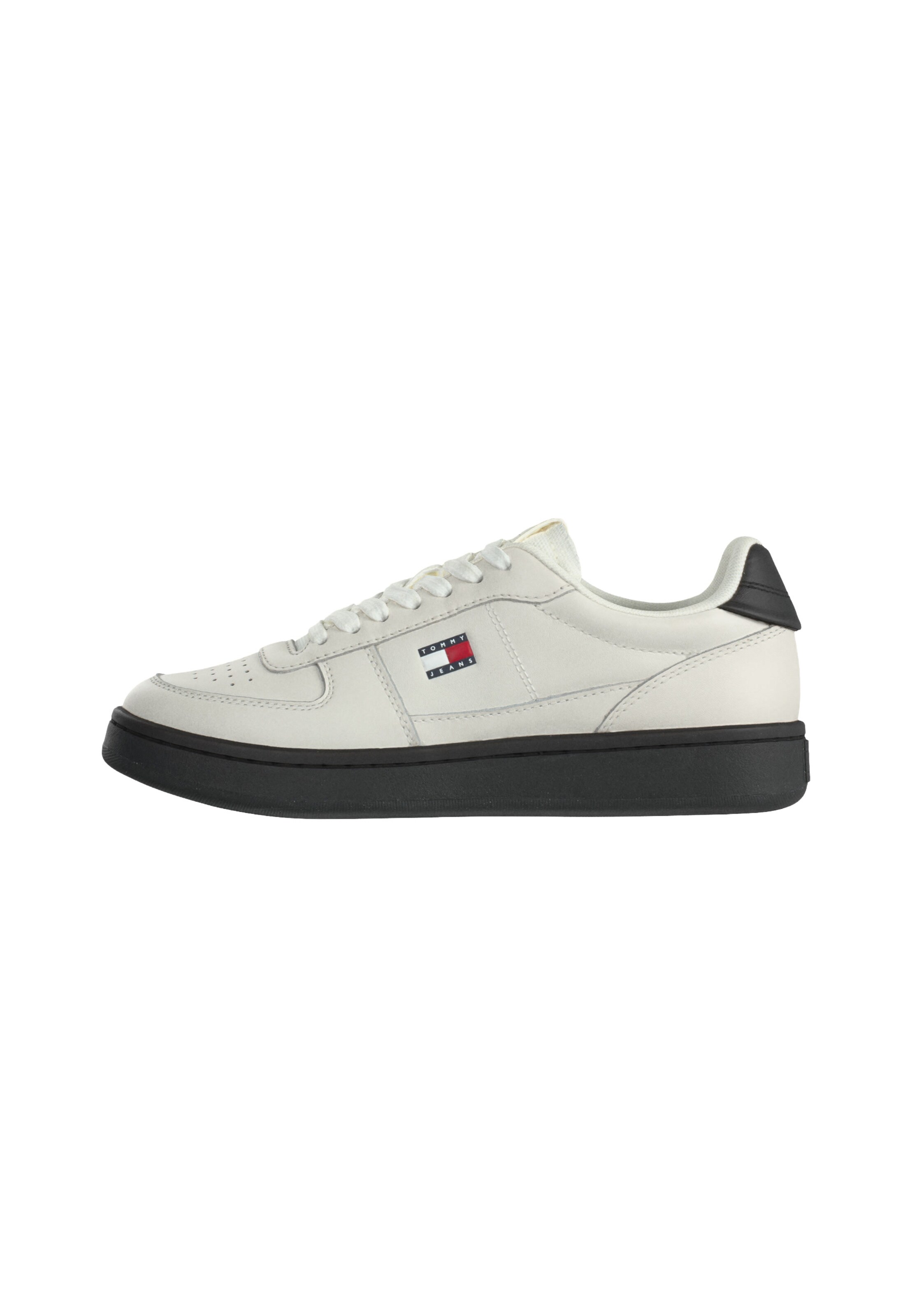 Tommy Jeans Baskets basses 'ARCHIVE '98 RETRO' en 36 en noir / blanc cassé, Vue avec produit
