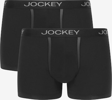 JOCKEY Boxer shorts in Black: front