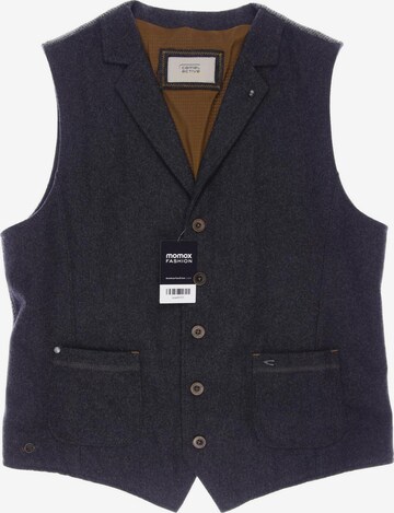 CAMEL ACTIVE Vest in L-XL in Grey: front