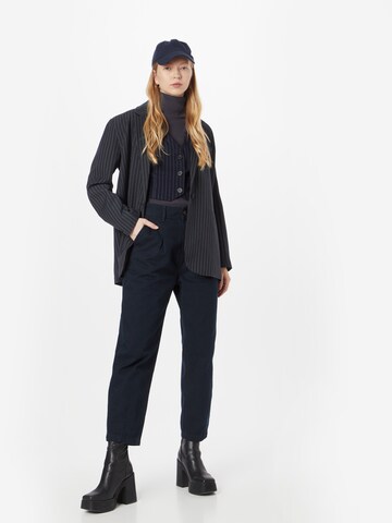 Noa Noa Loose fit Pleated Pants 'Alberte' in Black