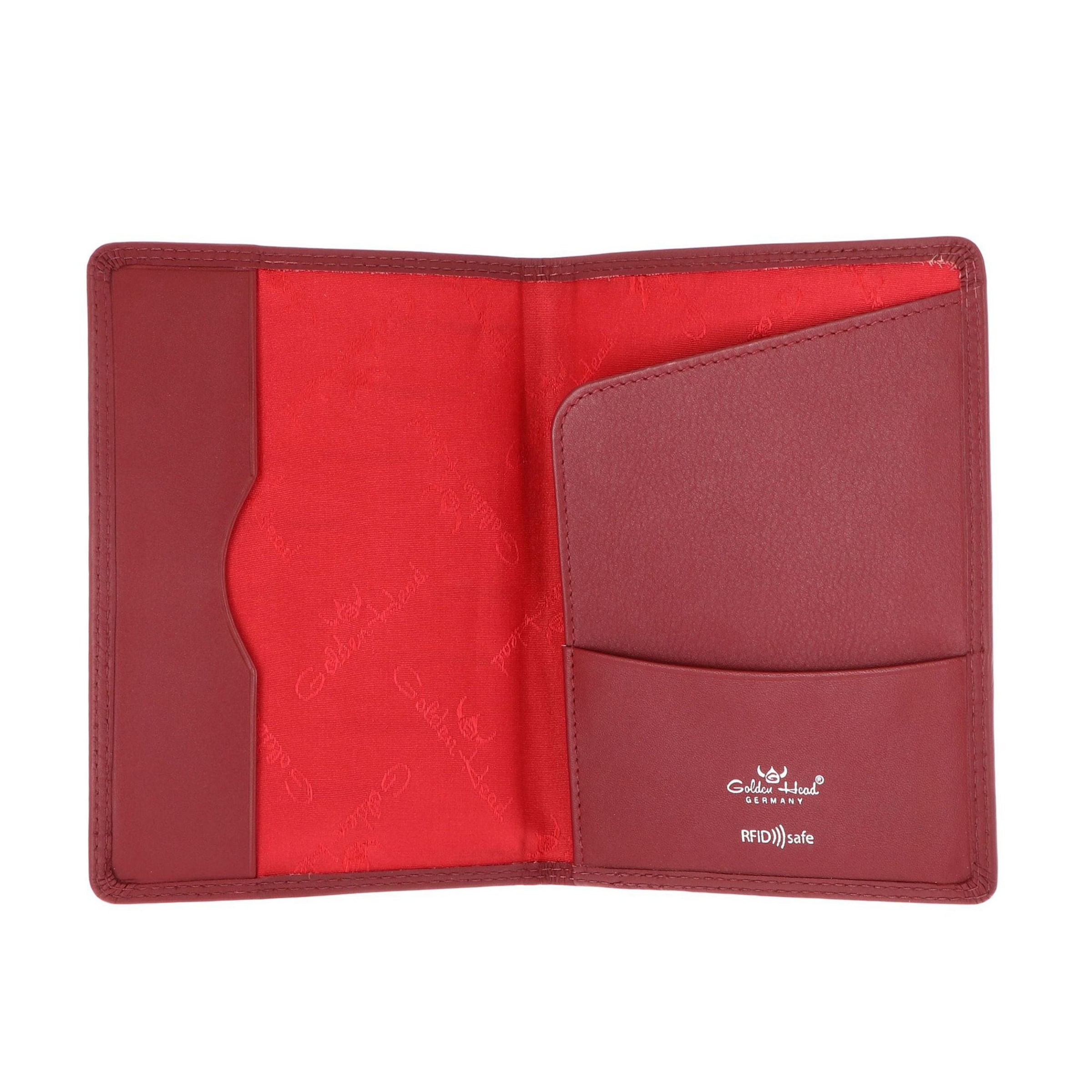 GOLDEN HEAD Portemonnee 'Polo' in Rood