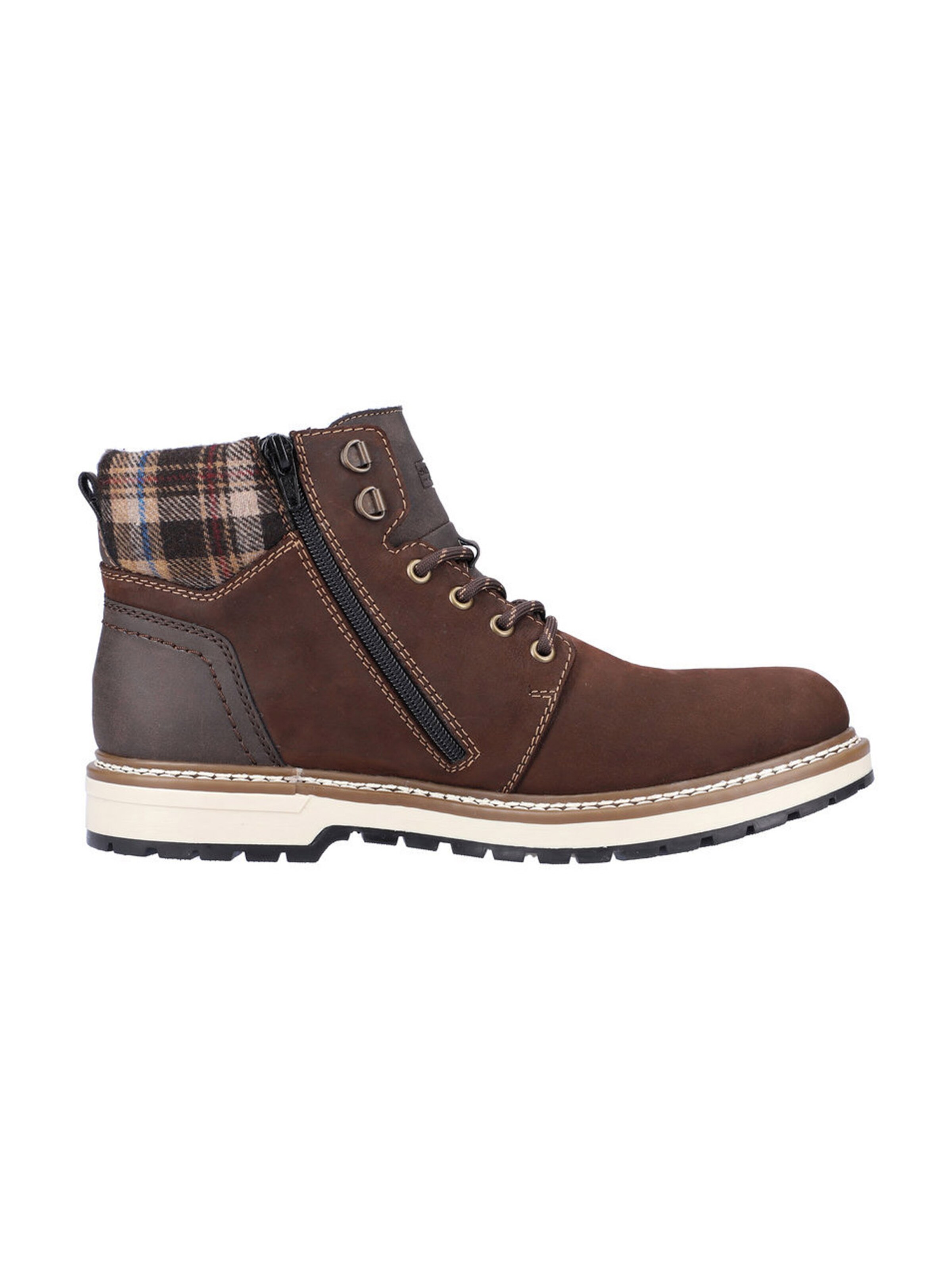 Bottines à lacets Rieker en marron