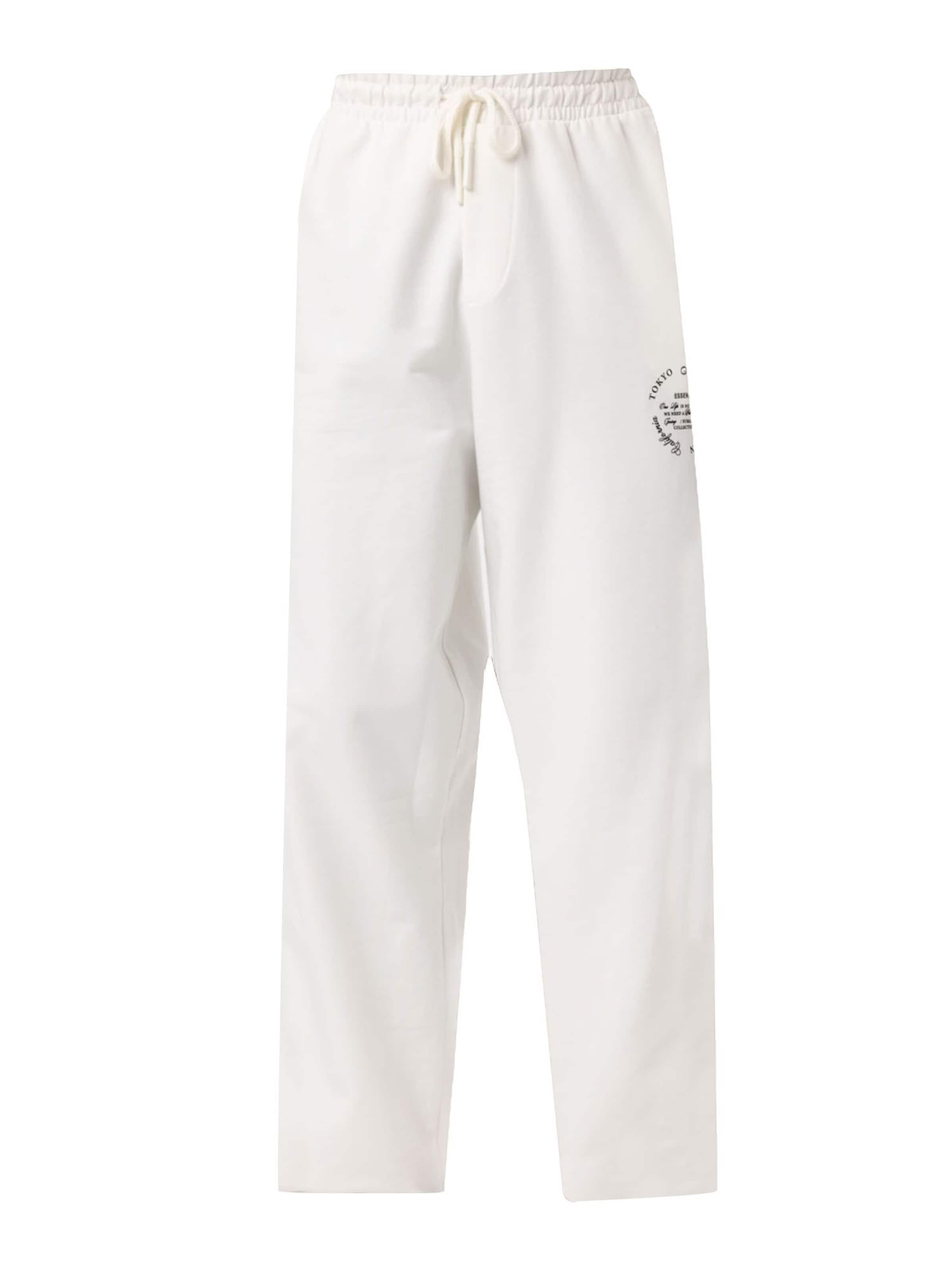 VAMOS CLO Штаны в Белый: спереди