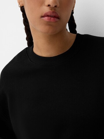 Bershka Sweatshirt in Schwarz