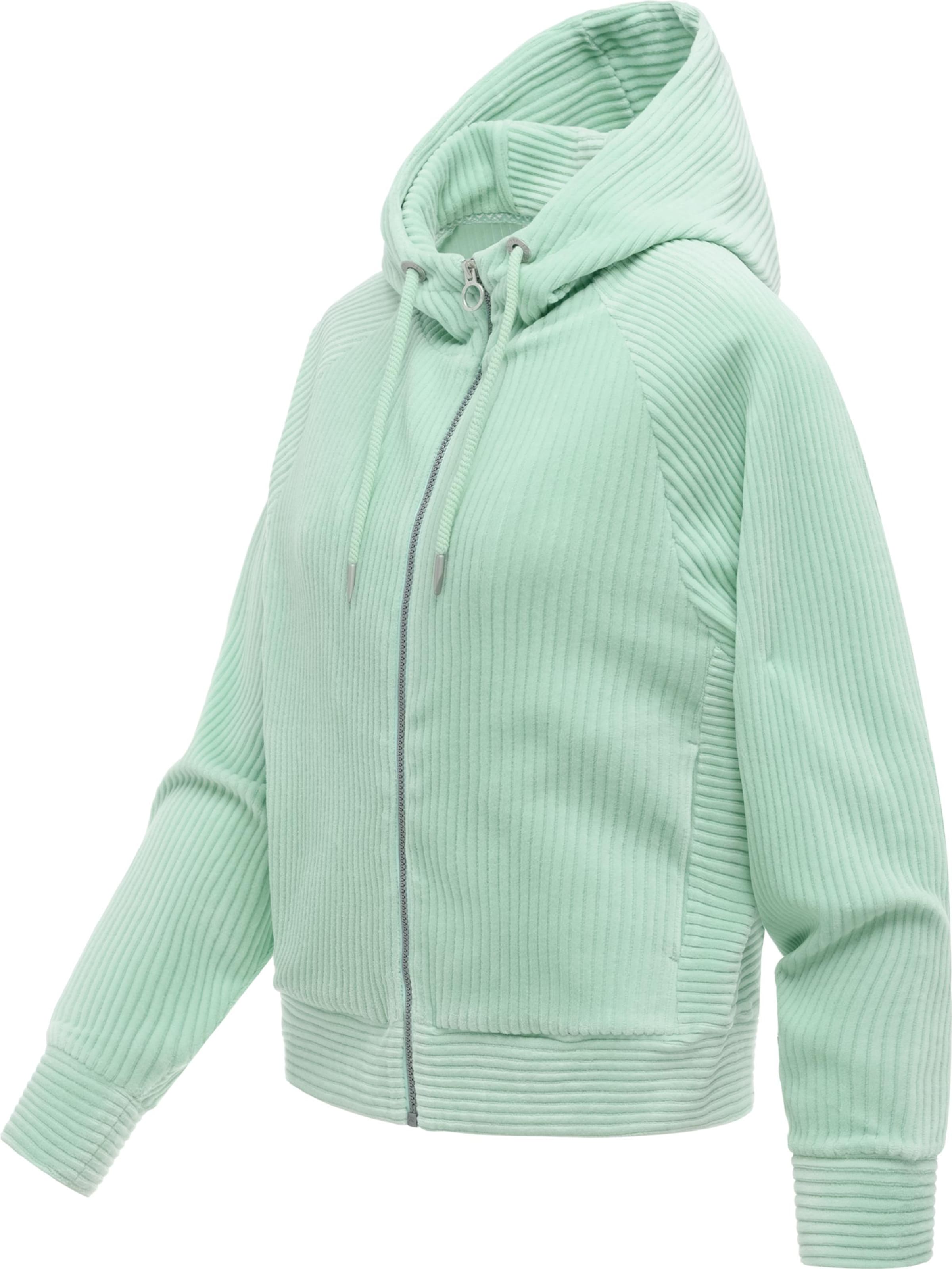 Ragwear Sweatvest 'Corduly' in Groen