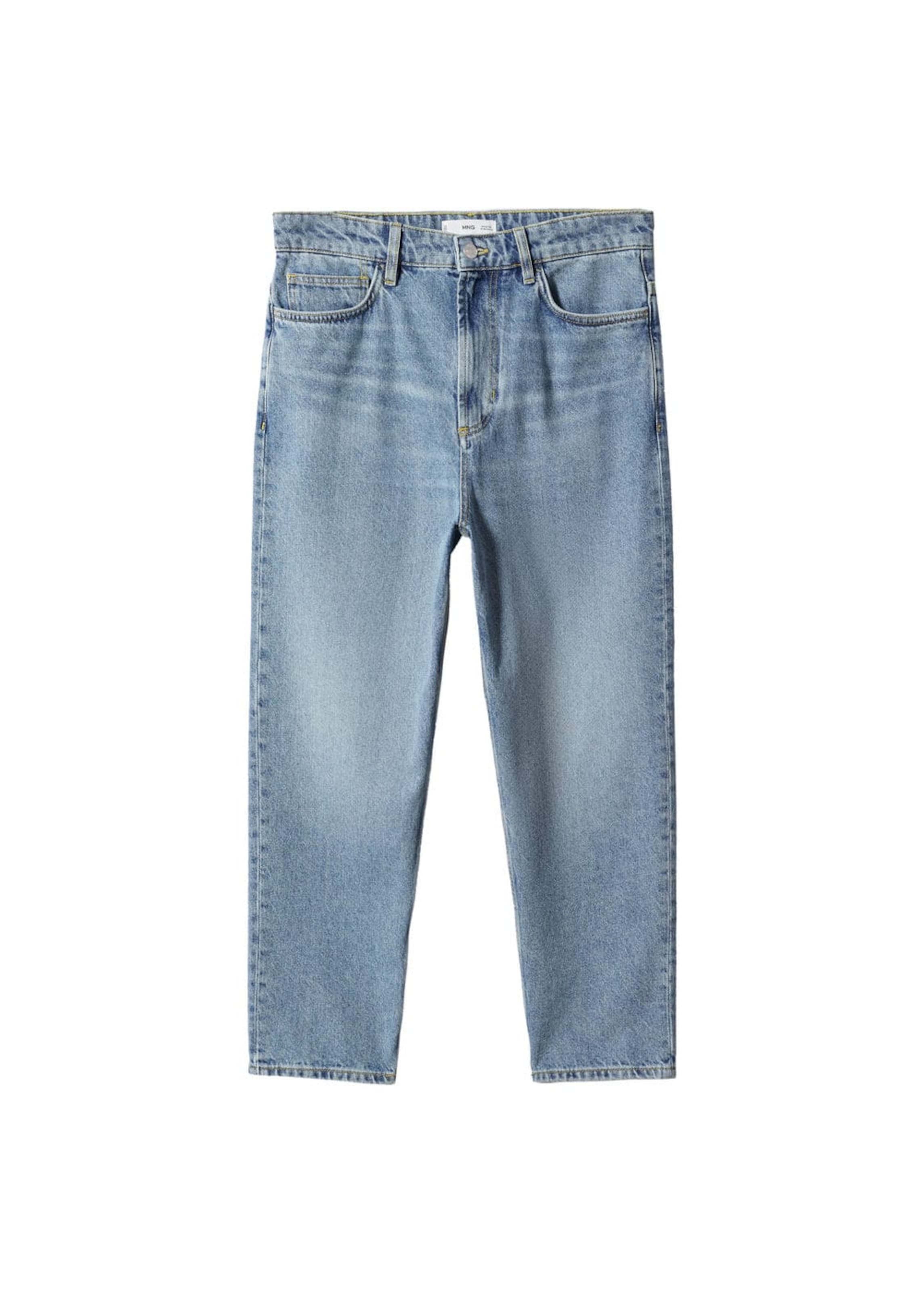 Regular Jean 'Nestor' MANGO MAN en bleu : devant