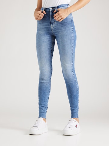 Tommy Jeans Skinny Jeans 'Sylvia' in Blauw: voorkant