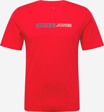 JACK & JONES T-shirt i röd: framsida