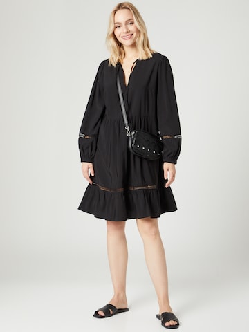 Guido Maria Kretschmer Women Shirt Dress 'Nina' in Black