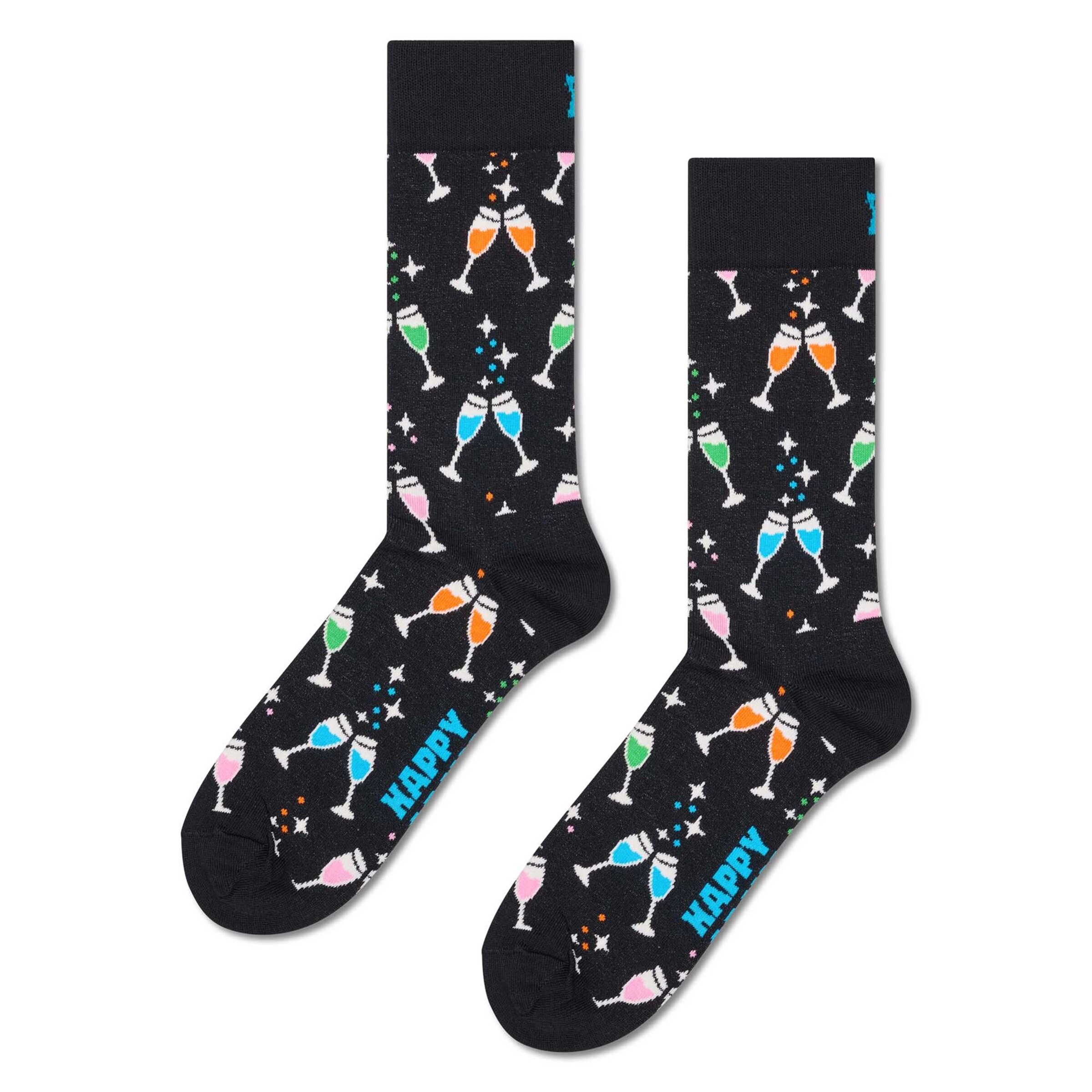 Calzino di Happy Socks in nero