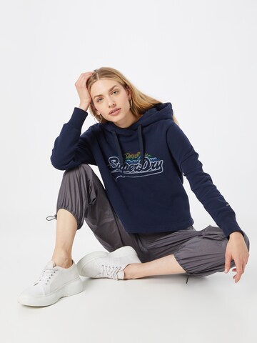 Superdry Sweatshirt in Blauw