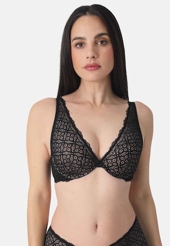 Bustier Soutien-gorge 'HAPPY CHOICE' sassa en noir