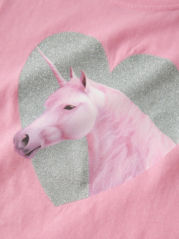 Tricou 'NMFVOTIA' de la NAME IT pe roz