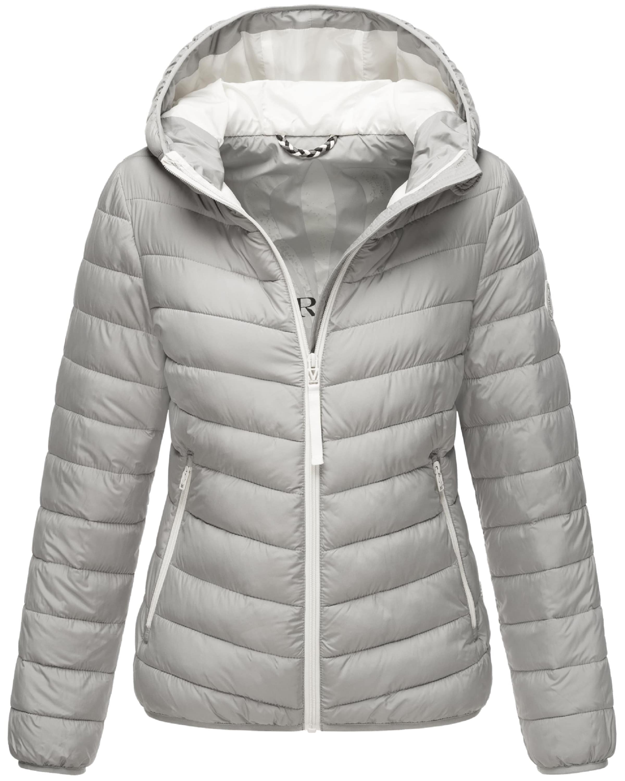 Geacă de primăvară-toamnă 'Pack Mich Ein' de la MARIKOO pe gri