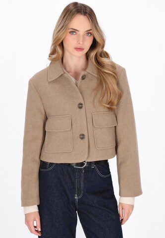DreiMaster Vintage - Chaqueta de entretiempo en marrón: frente