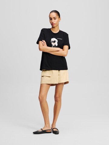 Karl Lagerfeld - Camiseta en negro
