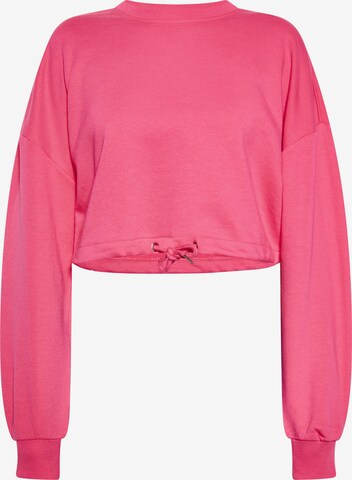 Sweat-shirt MYMO en rose : devant