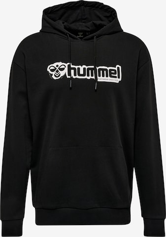 Hummel Sweatshirt in Black: front