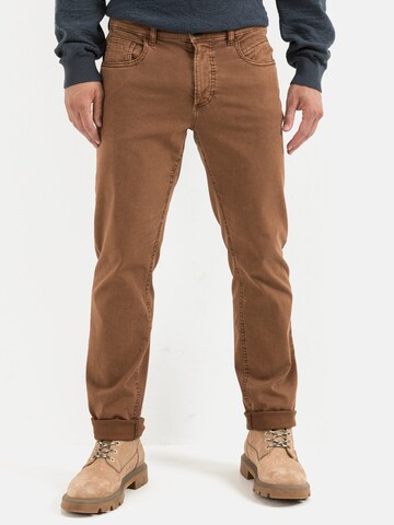 CAMEL ACTIVE Regular Jeans in Brown: front