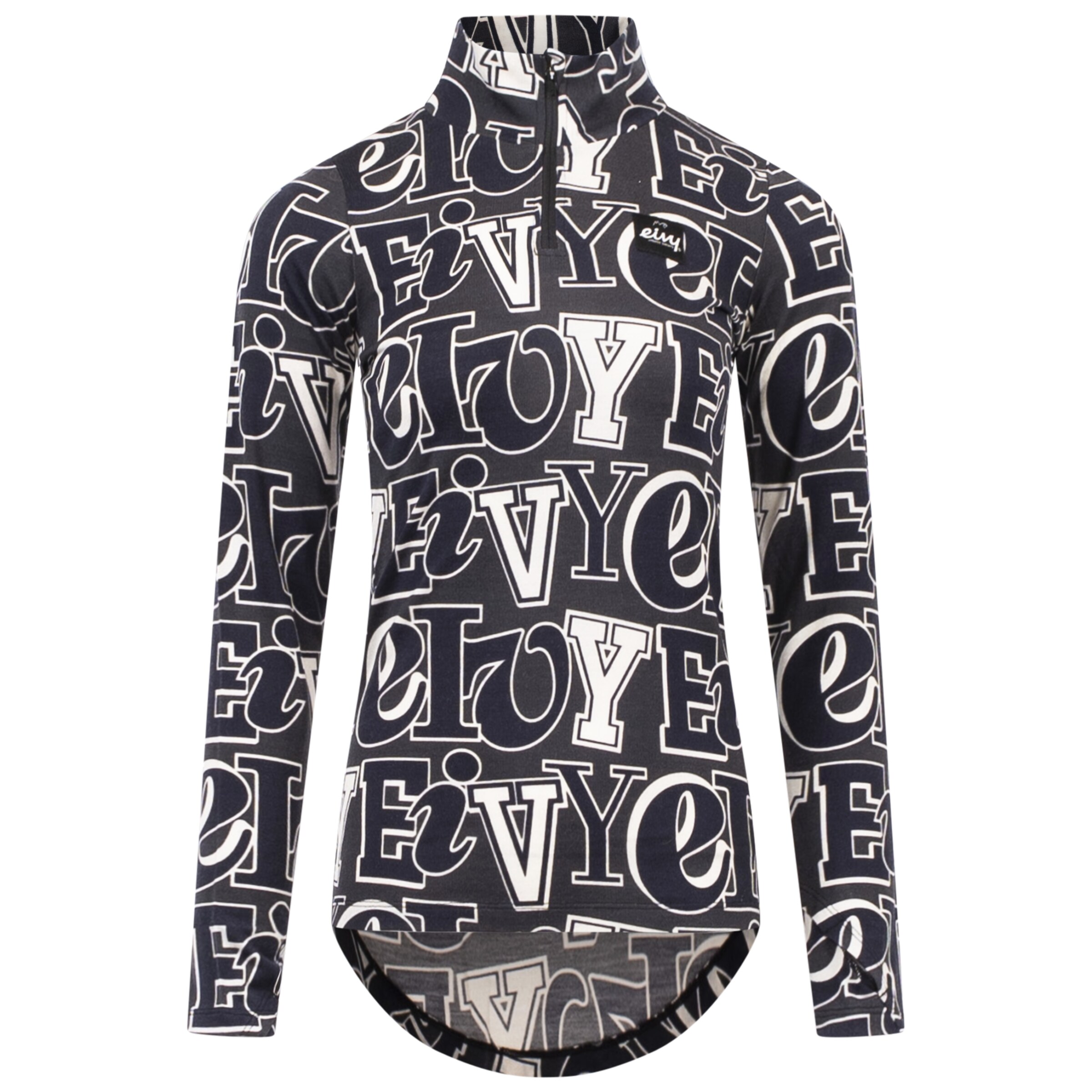 Eivy Funktionsshirt 'Journey' Baselayer-Top in Schwarz: Vorderseite
