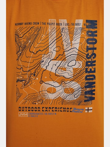 T-Shirt ' Pavelko ' Jan Vanderstorm en orange