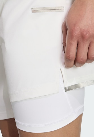 ADIDAS PERFORMANCE - regular Pantalón deportivo en blanco
