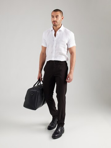 Regular fit Camicia 'Hank' di BOSS in bianco