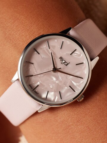 Lucardi Analoog horloge 'Klassisch' in Lila