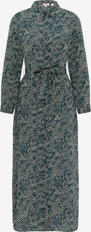 MYMO Shirt Dress in Green: front