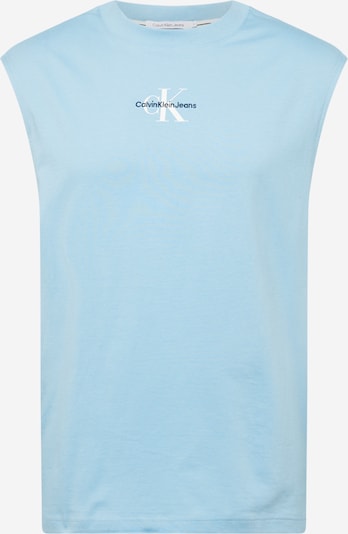 Calvin Klein Jeans Koszulka w kolorze granatowy / jasnoniebieski / białym, Podgląd produktu