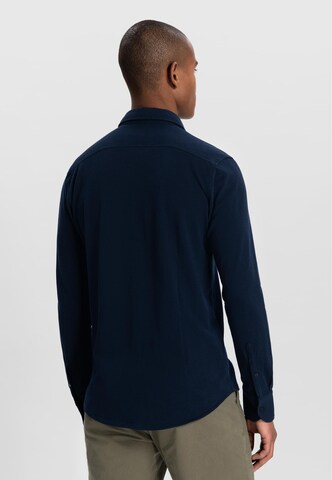 Dstrezzed Regular Fit Hemd 'The Kirk' in Blau