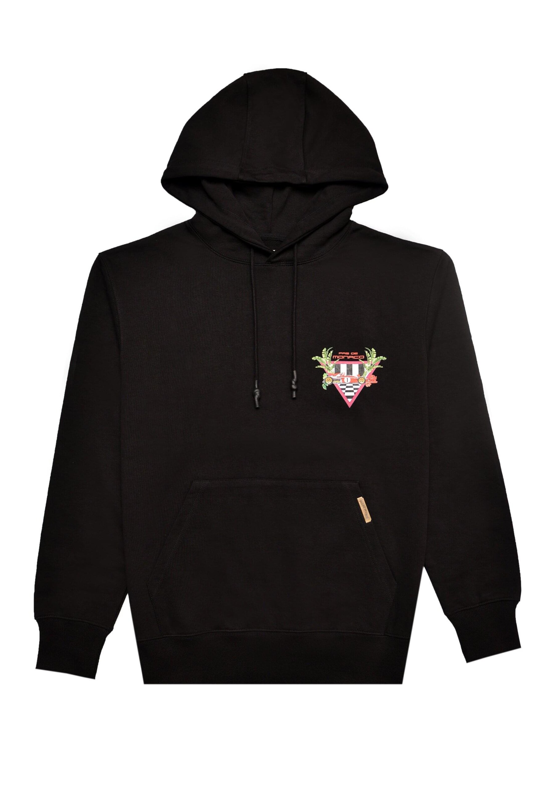 Felpa 'Formular' di Pas De Monaco in nero: frontale